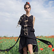 Одежда handmade. Livemaster - original item Linen Dress «Lilith». Handmade.