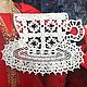 Cotton Lace Appliques. tea set. Applications. MMonro (MMonro). Online shopping on My Livemaster.  Фото №2