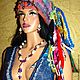 Супер!"ПОДРУГА ДЖЕКА ВОРОБЬЯ" -Берет-растомана. Шапки. Анна Лесникова      Les accessoires. Ярмарка Мастеров.  Фото №4