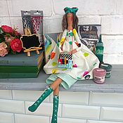 Куклы и игрушки handmade. Livemaster - original item Doll made of fabric Artist. Handmade.
