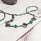 Copy of Copy of Beaded Keychain BK1460313. Chain for glasses. Kroshka Bijou. My Livemaster. Фото №4