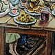  889. Разделочная доска В гостях у бабушки. Утварь. Татьяна - шкатулки для души. Ярмарка Мастеров.  Фото №9