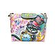 Order Crossbody bag : ' Cheshire with a watch'. Pelle Volare. Livemaster. . Crossbody bag Фото №3