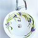 Sink with painted Irises. Furniture for baths. ArtFlera (artflera). My Livemaster. Фото №4