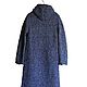Heathered knit hooded coat 102 stylish knitted coat. Coats. Anna Ivanova (auvtors kniting). Online shopping on My Livemaster.  Фото №2