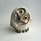 Porcelain curious owl. Figurines. Porcelain story. Online shopping on My Livemaster.  Фото №2