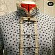 Платье из Теплого хлопка -вариант для зимы и осени. Платья. Ольга (butikromantika). Ярмарка Мастеров.  Фото №4