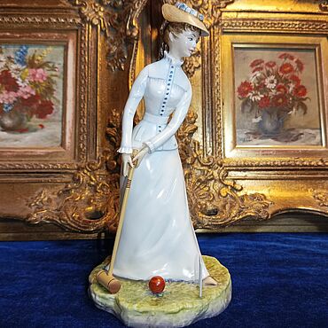 Винтаж ручной работы. Ярмарка Мастеров - ручная работа Винтаж: Royal Worcester.Бриджет.Статуэтка.Англия. Handmade.