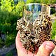 A glass of whiskey 'the lion'. Wine Glasses. Мастерская Русич - Подарки для мужчин! (bestklinok52) (bestklinok52). Online shopping on My Livemaster.  Фото №2