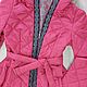 Куртка женская демисезонная, розовая куртка с капюшоном длинная. Куртки. Лариса дизайнерская одежда и подарки (EnigmaStyle). Ярмарка Мастеров.  Фото №5