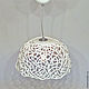 marshmallows. Ceramic lamp with great lampshade. Lampshades. Elena Zaychenko - Lenzay Ceramics. My Livemaster. Фото №5