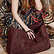 Raffia PICNIC Bag | MAHOGANY. Beach bag. Lisa Prior Fashion Brand & Atelier. My Livemaster. Фото №6