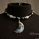 Order Moonlight Sonata - necklace choker with large pendant. Roxana flowers. Livemaster. . Chokers Фото №3