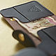 Black gold mini wallet'. Wallets. Deer19 (Deer19). My Livemaster. Фото №5