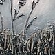 Рельефная цветочная картина «Васильки». Картины. Маргарита Laritaart. Ярмарка Мастеров.  Фото №5