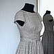 Платье хлопковое в клетку. Платья. Ластовская Елизавета (Compro Miss). Интернет-магазин Ярмарка Мастеров.  Фото №2