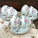 Винтаж: Чайная пара Wloclawek Porcelan. Poland. Сервизы винтажные. 'Советское Наследие'. Ярмарка Мастеров.  Фото №5