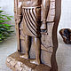 Анубис, древнеегипетский бог, деревянная статуэтка. Статуэтки. Дубрович Арт. Ярмарка Мастеров.  Фото №5