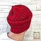 Order Men's hat, classic merino beanie. Knitwear shop Fairy Tale by Irina. Livemaster. . Caps Фото №3