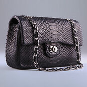 Сумки и аксессуары handmade. Livemaster - original item Women`s crossbody bag made of genuine python leather IMP0021C. Handmade.