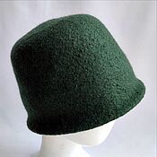 Аксессуары handmade. Livemaster - original item Felted Fir Hat. Handmade.