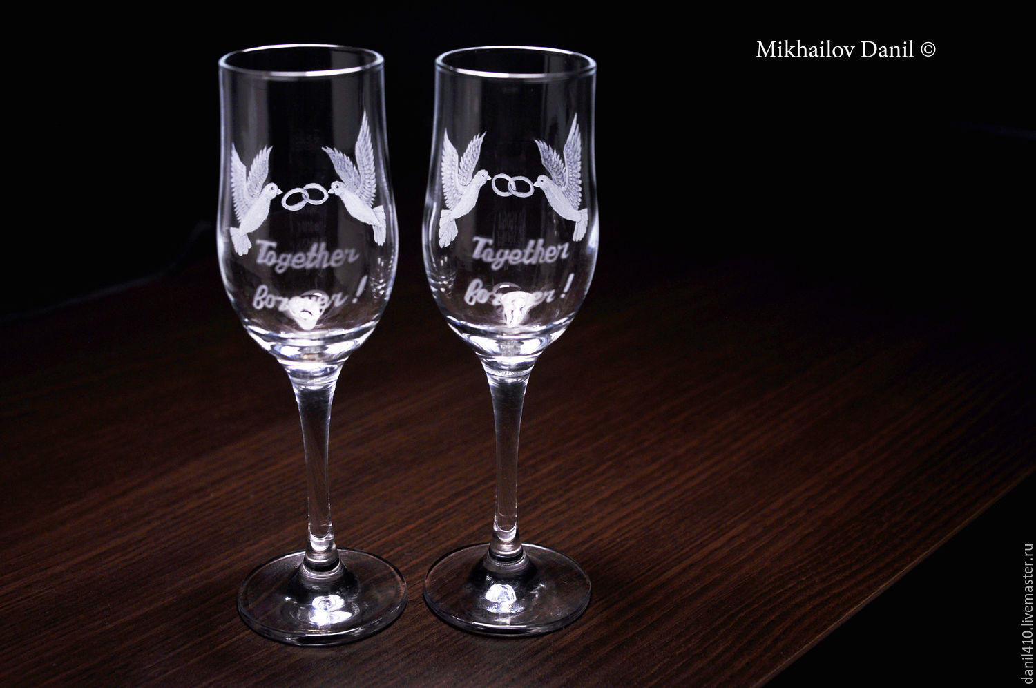 4f24a32cdfd4807fa663b51cd91v  Goblets Glasses Wedding Glasses Together Forever Engraved Gla 