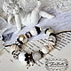 Stretch bracelet 'Sharmel'. Bead bracelet. Handiwork decorations. Online shopping on My Livemaster.  Фото №2