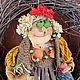 Баба Яга и молодильные яблоки, Интерьерная кукла, Богучаны,  Фото №1