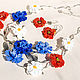 'Summer': necklace and earrings. Jewelry Sets. BeautyGlassByKate(Lampwork) (beauty-glass). My Livemaster. Фото №4