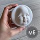 Order Mold M6 (form for making the face). homyakmarket (homyakmarket). Livemaster. . Blanks for dolls and toys Фото №3