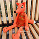 Fox (Fox) 50 cm Knitted Toy. Stuffed Toys. GALAtoys. My Livemaster. Фото №4