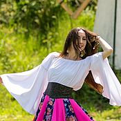 Юбка для цыганского танца Русские узоры