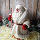 Santa Claus with a staff a cotton toy under the Christmas tree as in childhood the USSR. Ded Moroz and Snegurochka. juliaartist (dedatut). My Livemaster. Фото №4