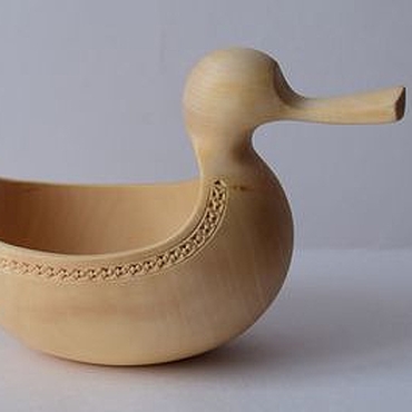 Посуда ручной работы. Ярмарка Мастеров - ручная работа "Утица" Братина. Handmade.