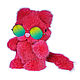  котик тедди из меха норки 17 см мягкая игрушка. Тедди Зверята. Holich Toys Наталья Холкина. Ярмарка Мастеров.  Фото №4