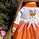  кукла -Лисичка. Интерьерная кукла. handmade34-vlg. Ярмарка Мастеров.  Фото №5