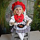 GIRL COOK textile doll, Dolls, Zelenograd,  Фото №1