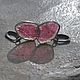 Заказать Серьги со срезами арбузного турмалина, серебро. Unique Jewelry (Ksenia). Ярмарка Мастеров. . Серьги классические Фото №3