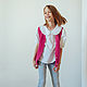Жилет букле вязаный детский с V-вырезом. Жилет. VA kids knitwear. Ярмарка Мастеров.  Фото №8