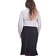Falda clásica con skladochkami por la parte inferior de lana 100%. Skirts. Skirt Priority (yubkizakaz). Ярмарка Мастеров.  Фото №4