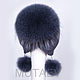 Women's fur hat Yarmulke. Caps. hereditary Skinner. Online shopping on My Livemaster.  Фото №2