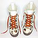 Order Felted Leopard boots - size 39. tolkovalenki. Livemaster. . Boots Фото №3