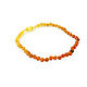 Children's beads made of real amber ' Peach». Beads2. Амбер Бутик янтарь украшения. Online shopping on My Livemaster.  Фото №2