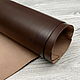 Vacchetta Prima Dark Brown (1,0-1,2мм), цв. Коричневый,  кожа, Кожа, Оренбург,  Фото №1
