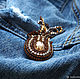 Моно - клипса "Topaz". Серьги классические. ByMariaMaria. Ярмарка Мастеров.  Фото №4