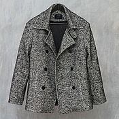 Мужская одежда handmade. Livemaster - original item Men`s coat, tweed, removable wool lining. Handmade.