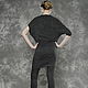Order Dress dark grey suede and knit leggings. Voielle. Livemaster. . Dresses Фото №3