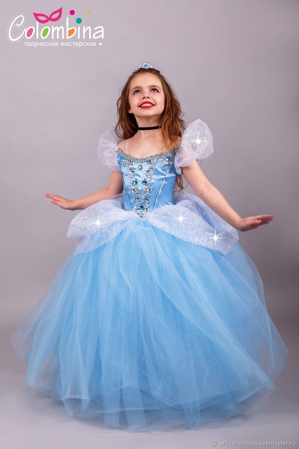 Карнавальный костюм принцессы Золушки Батик купить в интернет-магазине Wildberries