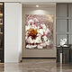 Abstract Interior Peony. Painting in grey interior, Pictures, Moscow,  Фото №1