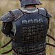 Leather cuirass with shoulder pads. Breastplate. Workshop Sokol. My Livemaster. Фото №5